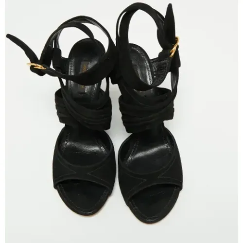 Pre-owned Suede sandals , female, Sizes: 6 UK - Louis Vuitton Vintage - Modalova