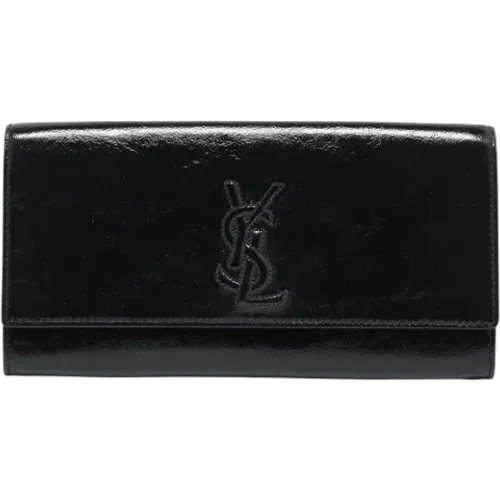 Pre-owned Leder clutches - Yves Saint Laurent Vintage - Modalova