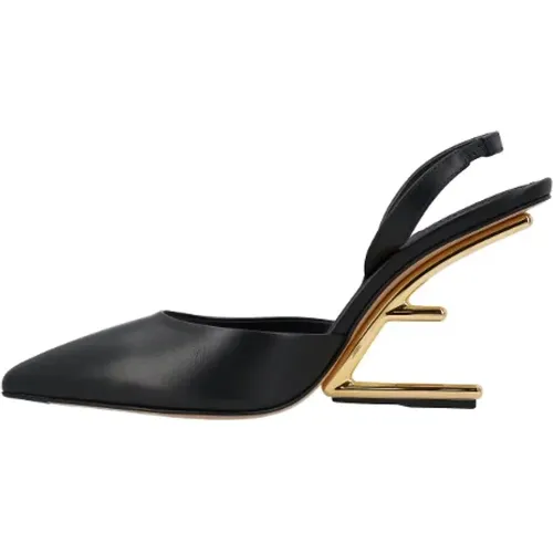 Leder heels Fendi - Fendi - Modalova