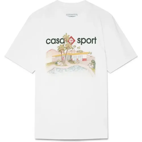 T-Shirts , Herren, Größe: XS - Casablanca - Modalova