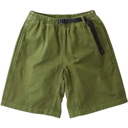 Olive Outdoor Shorts , male, Sizes: L, M, XL, 2XL - Gramicci - Modalova