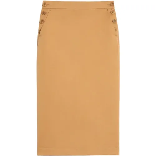 Midi Cresta Skirt , female, Sizes: M, S, L - Max Mara - Modalova