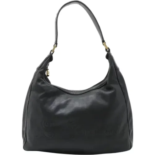 Pre-owned Leather shoulder-bags , female, Sizes: ONE SIZE - Bvlgari Vintage - Modalova