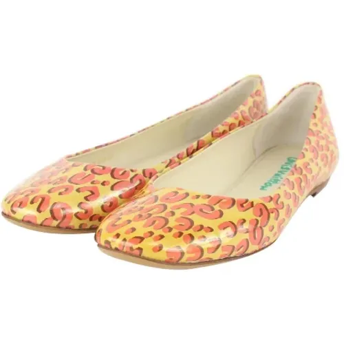 Classic Leather Flat Shoes , female, Sizes: 4 UK - Louis Vuitton Vintage - Modalova