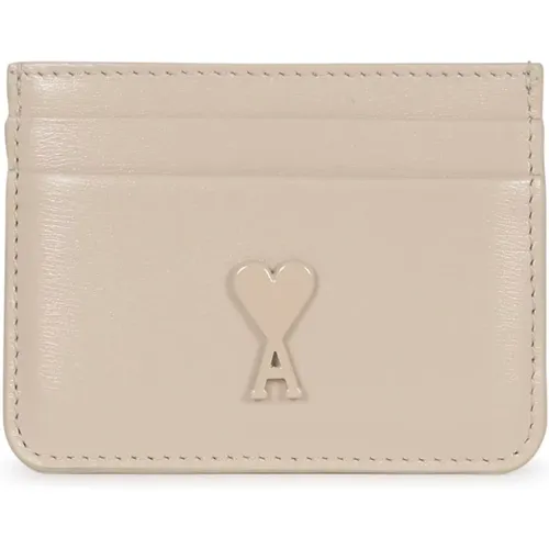 Card Holder Wallet , male, Sizes: ONE SIZE - Ami Paris - Modalova