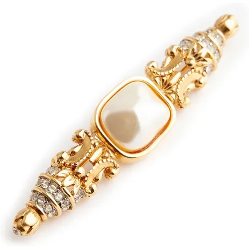 Pre-owned pearl brooch , female, Sizes: ONE SIZE - Dior Vintage - Modalova