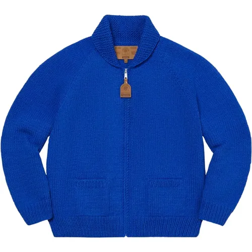 Limited Edition Cowichan Sweater Royal , male, Sizes: M - Supreme - Modalova