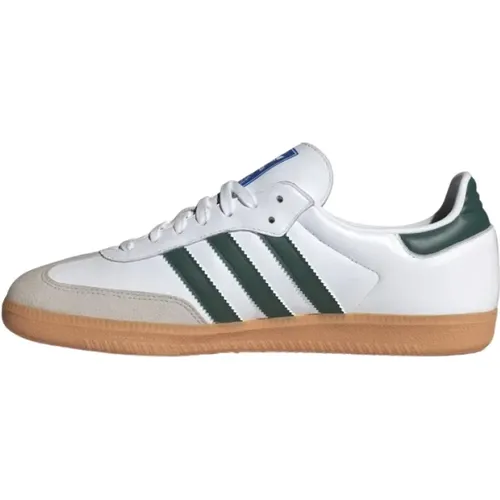 Weiße Samba OG Sneakers , Damen, Größe: 38 EU - Adidas - Modalova