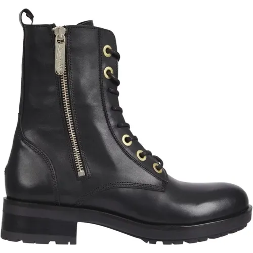 Essentials biker boot , female, Sizes: 6 UK, 5 UK, 7 UK, 8 UK, 4 UK, 3 UK - Tommy Hilfiger - Modalova