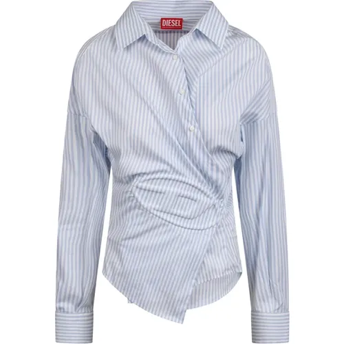 Striped shirt , female, Sizes: XL - Diesel - Modalova