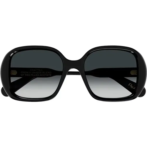 Square Oversized Sunglasses , female, Sizes: 55 MM - Chloé - Modalova
