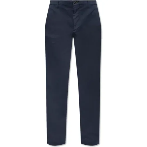 Trousers with logo patch , male, Sizes: W28, W36 - PS By Paul Smith - Modalova