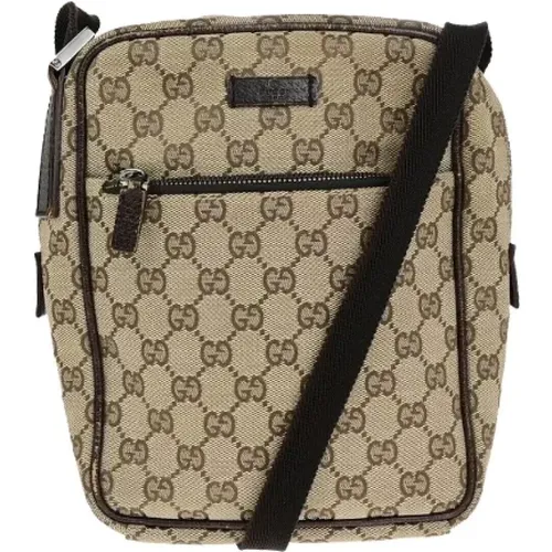 Pre-owned Canvas gucci-bags , female, Sizes: ONE SIZE - Gucci Vintage - Modalova