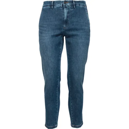 Slim-fit Jeans , male, Sizes: W38, W36, W35, W34, W32 - Siviglia - Modalova