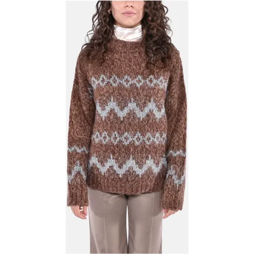 Norwegischer Jacquard Mohair Pullover - Max Mara Weekend - Modalova