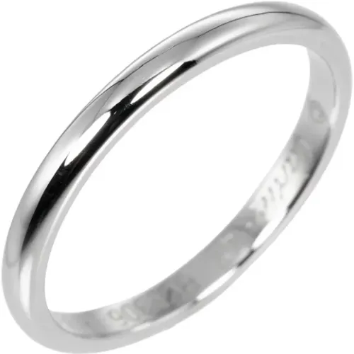 Pre-owned Silver rings , female, Sizes: ONE SIZE - Cartier Vintage - Modalova