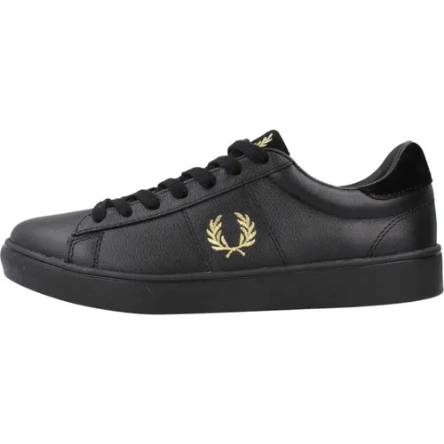 Tumbled Leather Sneakers Fred Perry - Fred Perry - Modalova