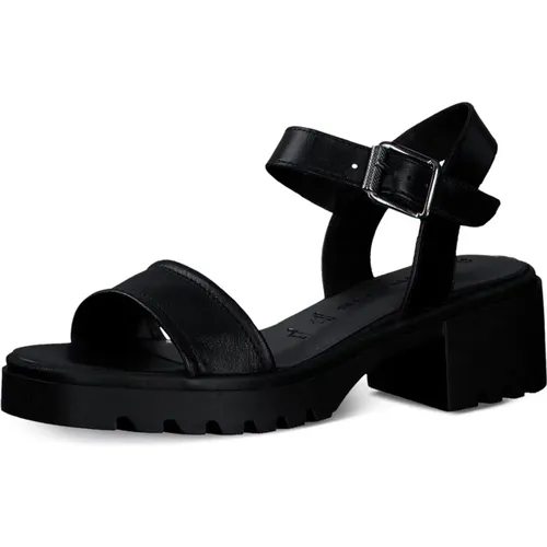 Riemchensandalen , Damen, Größe: 37 EU - tamaris - Modalova