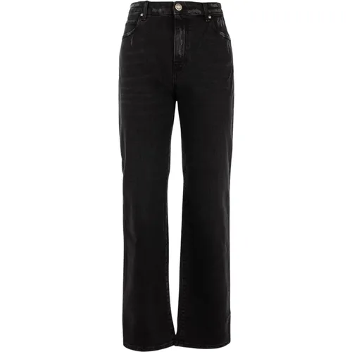 Schwarze Boyfriend Jeans Outlet Preis - pinko - Modalova