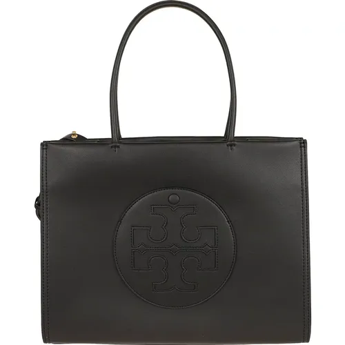 Ella Bio Small Tote Tasche , Damen, Größe: ONE Size - TORY BURCH - Modalova