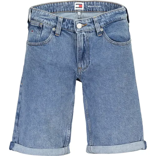 Ronnie Kurze Blaue Jeans , Herren, Größe: W29 - Tommy Hilfiger - Modalova