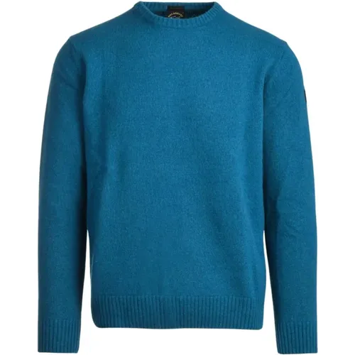 Men's Wool Crewneck Sweater , male, Sizes: XL - PAUL & SHARK - Modalova