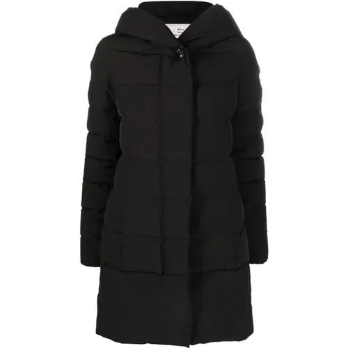 Padded Parka with Hood , female, Sizes: L, XL - Woolrich - Modalova