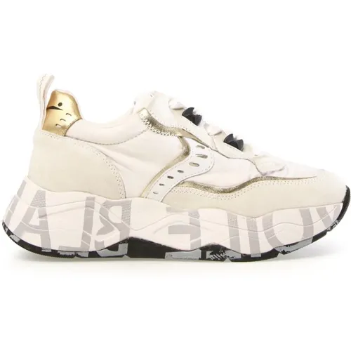 Womens Shoes Sneakers Ss24 , female, Sizes: 2 UK - Voile blanche - Modalova