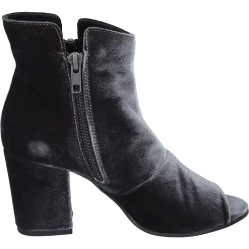 Velvet Ankle Boots for Women , female, Sizes: 3 UK, 2 UK - Lemaré - Modalova