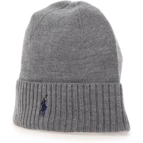 Grey Hats Collection , male, Sizes: ONE SIZE - Polo Ralph Lauren - Modalova