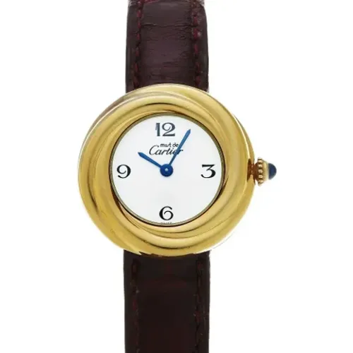 Pre-owned Glass watches , female, Sizes: ONE SIZE - Cartier Vintage - Modalova