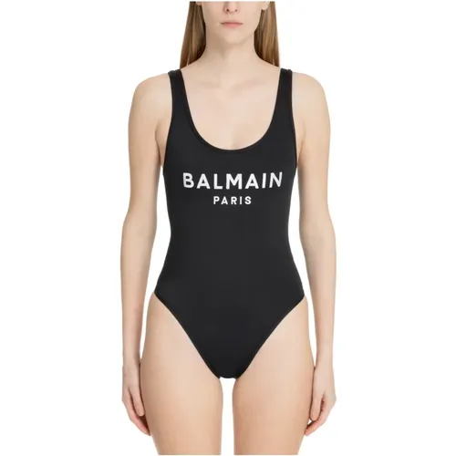 Logo Swimsuit , female, Sizes: S, XS - Balmain - Modalova