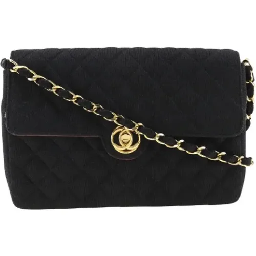 Pre-owned Cotton chanel-bags , female, Sizes: ONE SIZE - Chanel Vintage - Modalova