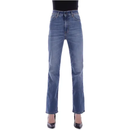 Zipper Closure Jeans with Pockets , female, Sizes: W27, W31, W29, W30, W28 - Haikure - Modalova