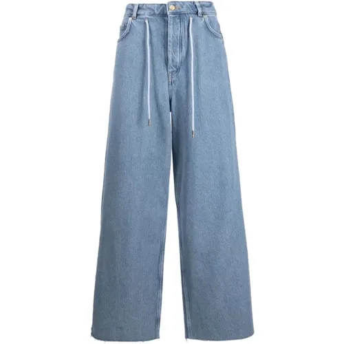 Wide Jeans , Damen, Größe: W26 - Ganni - Modalova