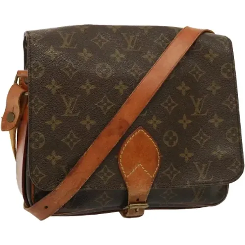 Pre-owned Canvas shoulder-bags , female, Sizes: ONE SIZE - Louis Vuitton Vintage - Modalova