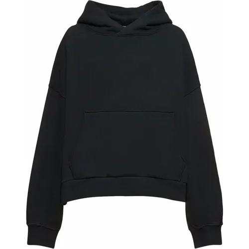 Nero/ Hoodie , female, Sizes: XS, S, M - A Paper Kid - Modalova