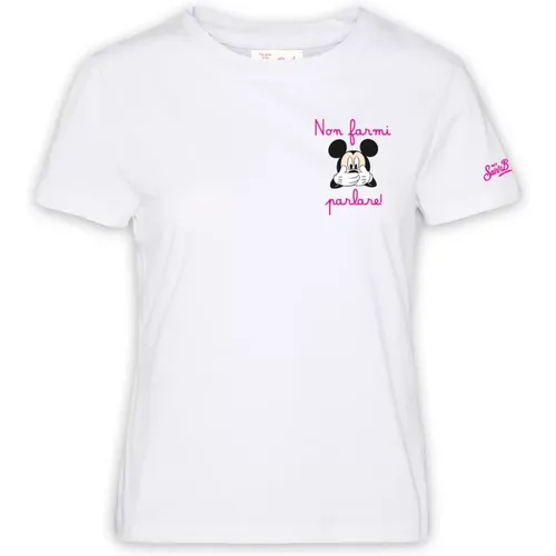 T-shirts and Polos , female, Sizes: M, XS - MC2 Saint Barth - Modalova