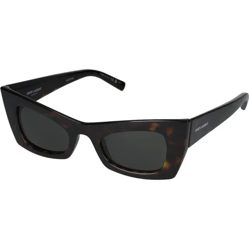 Designer Sunglasses SL 702 , female, Sizes: 49 MM - Saint Laurent - Modalova