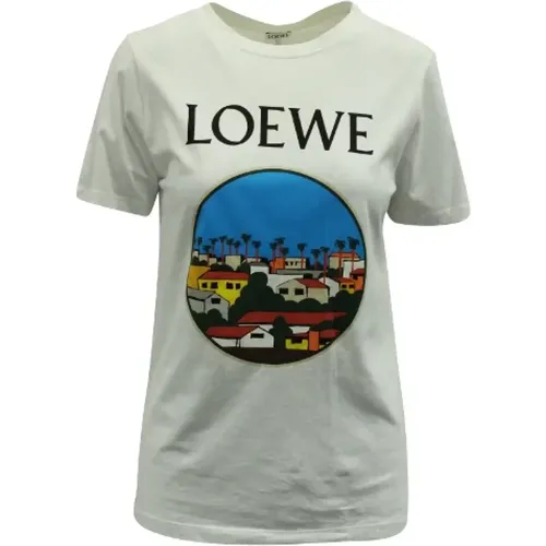 Pre-owned Cotton tops , female, Sizes: S - Loewe Pre-owned - Modalova