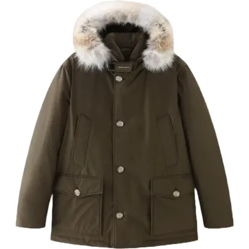 Arctic Anorak Grüne Jacke Woolrich - Woolrich - Modalova