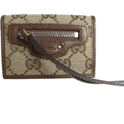 Pre-owned Canvas wallets , female, Sizes: ONE SIZE - Gucci Vintage - Modalova