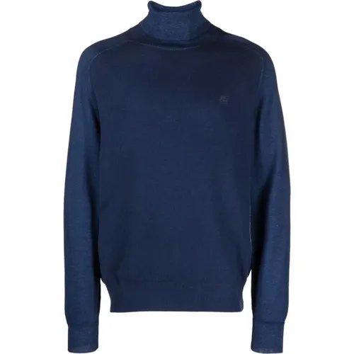 Blaue Pegaso-bestickter Pullover , Herren, Größe: XL - ETRO - Modalova
