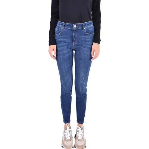Sabrina Skinny Jeans , female, Sizes: W27, W28, W26 - pinko - Modalova