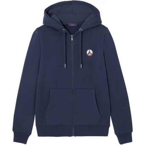 Reißverschluss-Hoodie Oaxaca - Blauer Stil - JOTT - Modalova