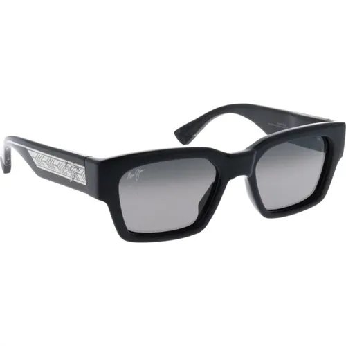 Kenui Stg Sunglasses , male, Sizes: 53 MM - Maui Jim - Modalova