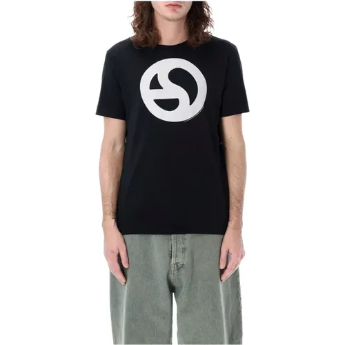 Mens Clothing T-Shirts Polos Ss24 , male, Sizes: M, L - Acne Studios - Modalova