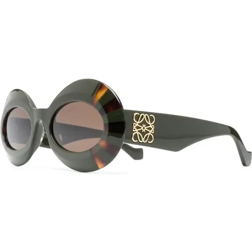 Lw40091I 96E Sunglasses , female, Sizes: 52 MM - Loewe - Modalova