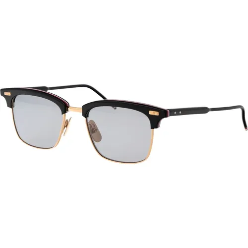 Classic Sunglasses with Unique Design , female, Sizes: 52 MM - Thom Browne - Modalova