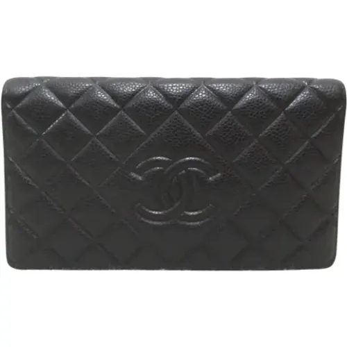 Pre-owned Leather wallets , female, Sizes: ONE SIZE - Chanel Vintage - Modalova